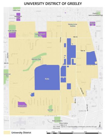 University District Map