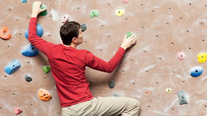 climbing-wall