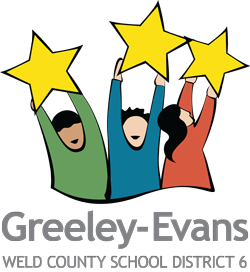 Greeley Evans Weld County School District 6 logo