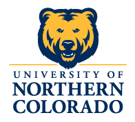 University of Northern Colorado Bears logo